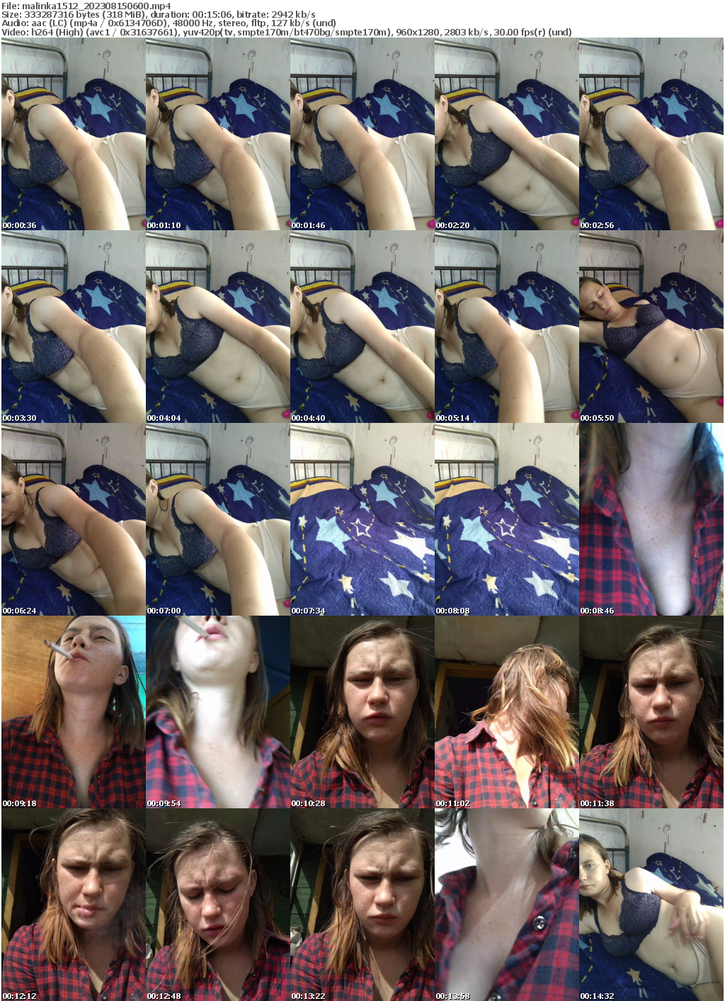 Preview thumb from malinka1512 on 2023-08-15 @ bongacams