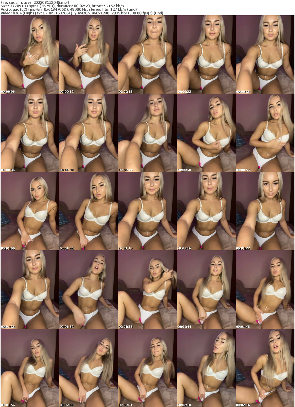 Preview thumb from sugar_pussy on 2023-08-15 @ bongacams