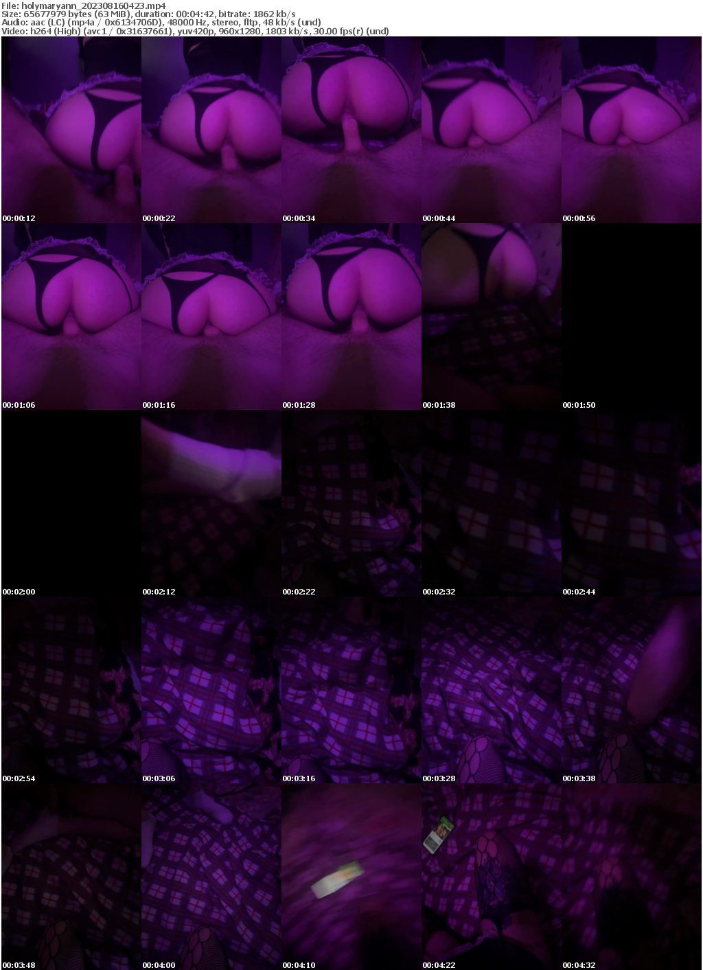 Preview thumb from holymaryann on 2023-08-16 @ bongacams