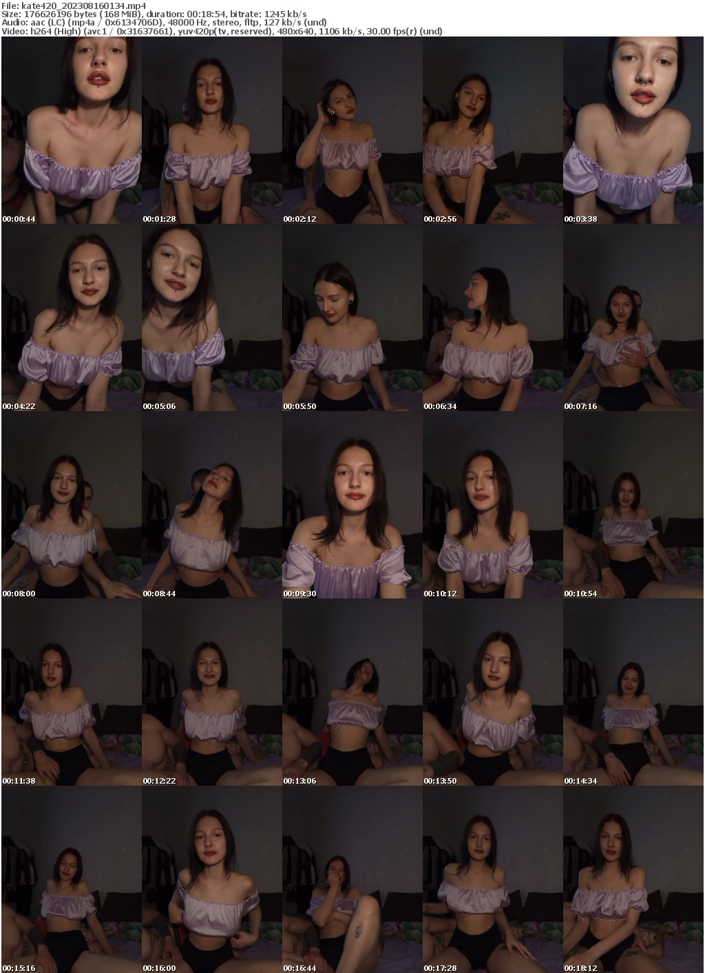 Preview thumb from kate420 on 2023-08-16 @ bongacams