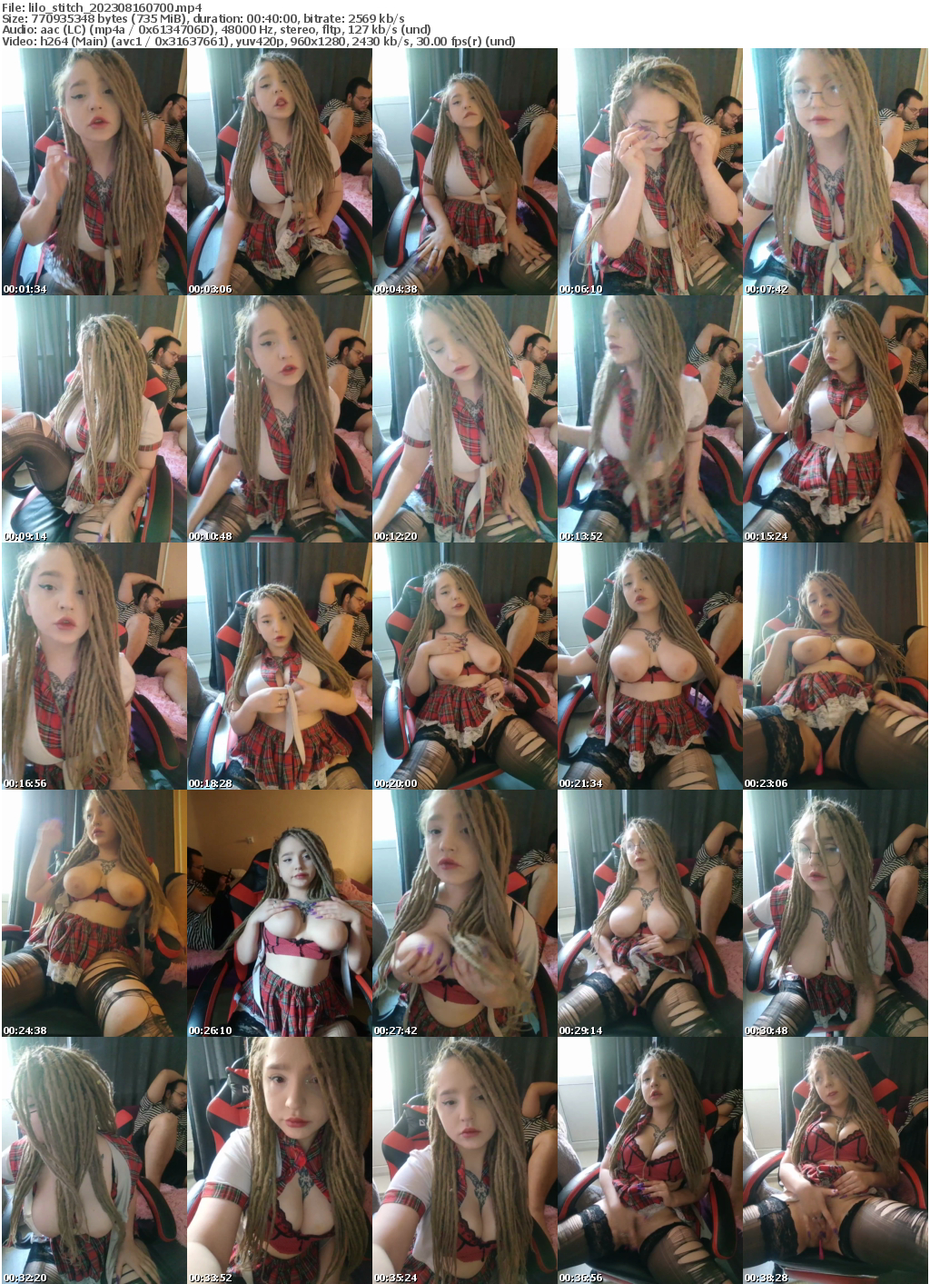 Preview thumb from lilo_stitch on 2023-08-16 @ bongacams