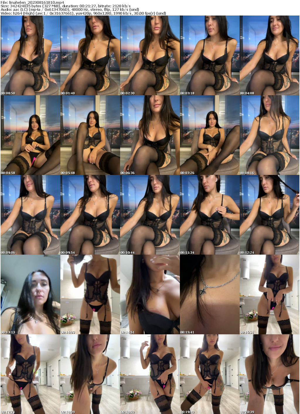 Preview thumb from linahelen on 2023-08-16 @ bongacams