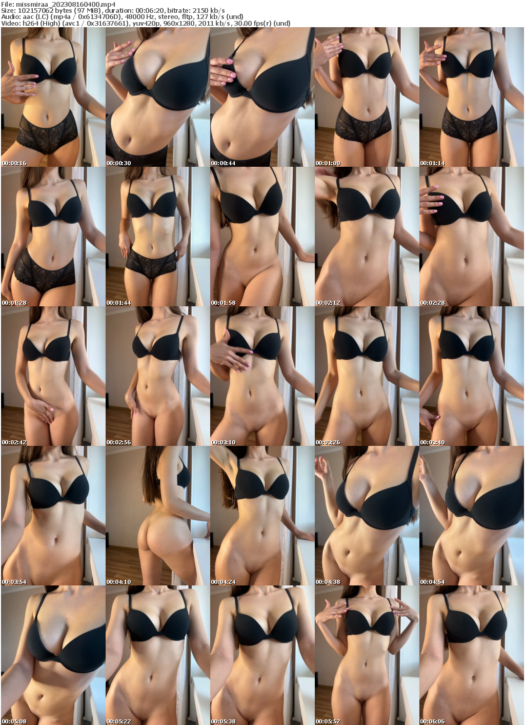 Preview thumb from missmiraa on 2023-08-16 @ bongacams