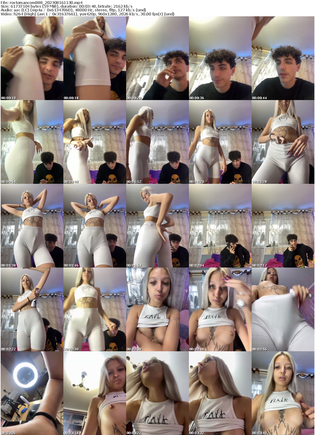 Preview thumb from rostomancom888 on 2023-08-16 @ bongacams