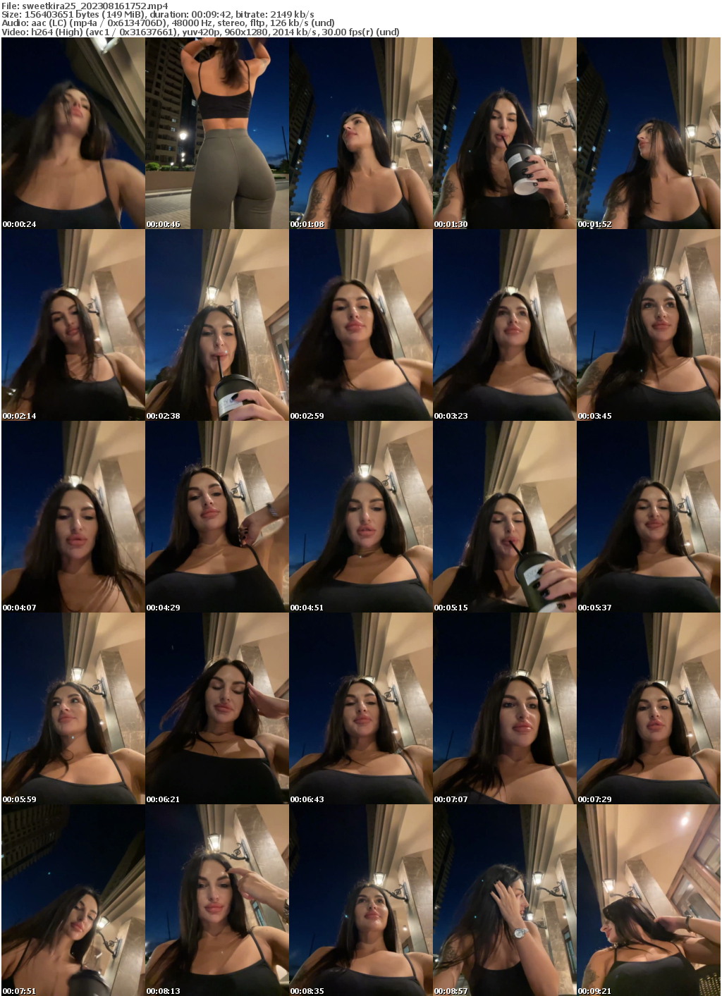 Preview thumb from sweetkira25 on 2023-08-16 @ bongacams