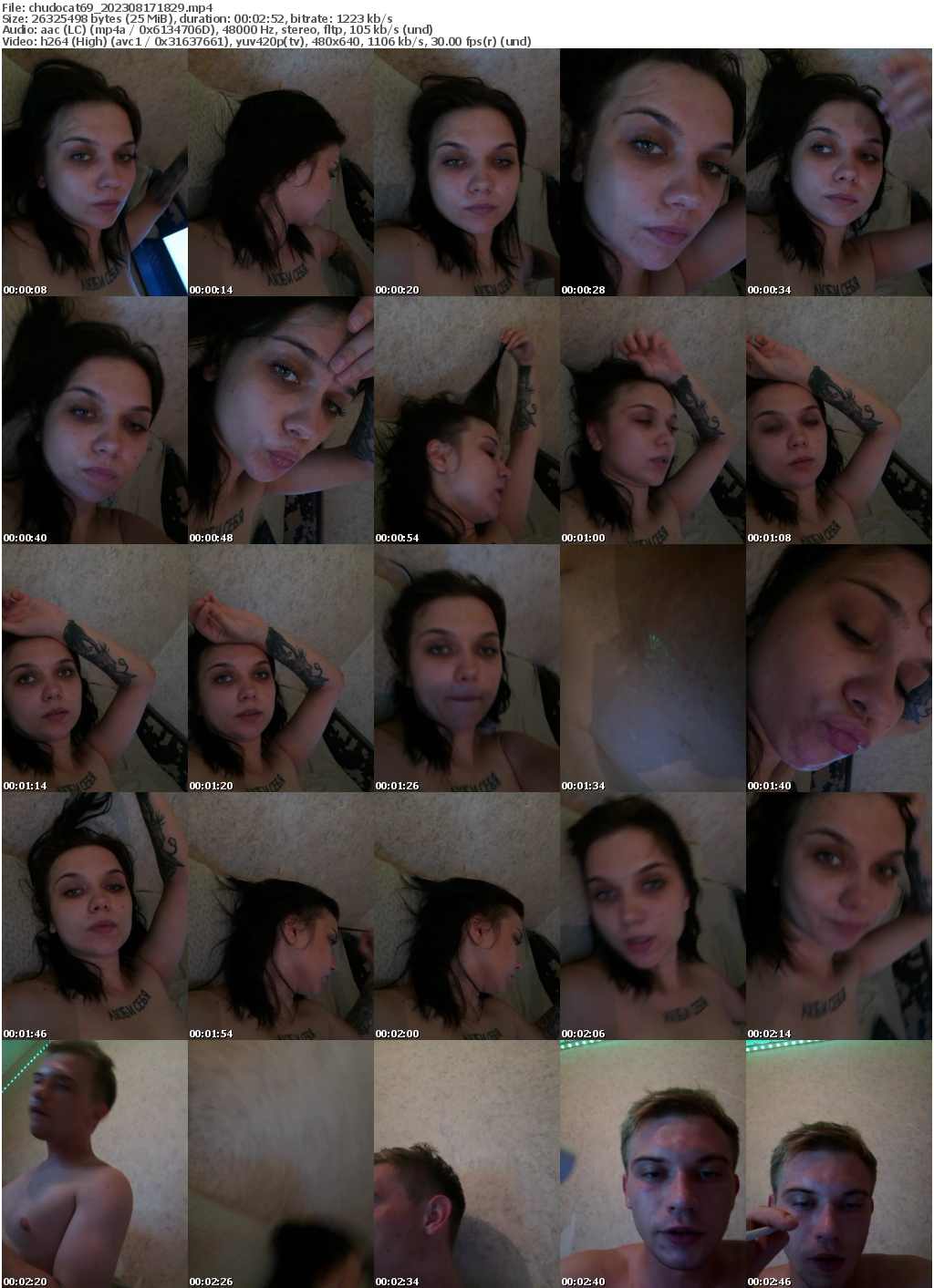 Preview thumb from chudocat69 on 2023-08-17 @ bongacams