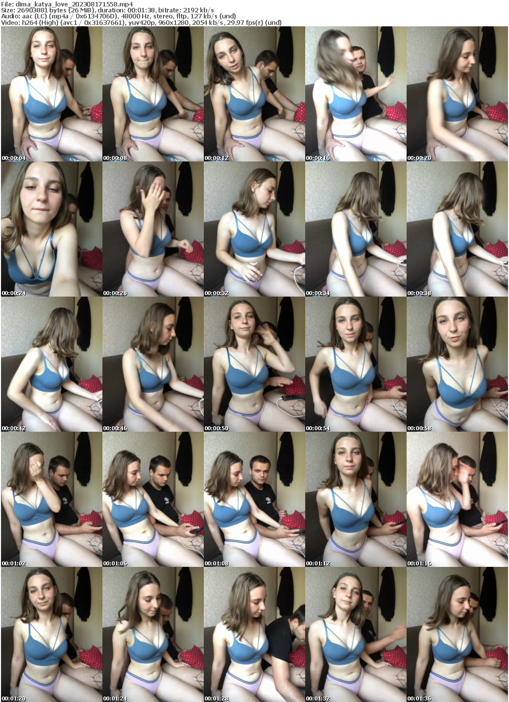 Preview thumb from dima_katya_love on 2023-08-17 @ bongacams