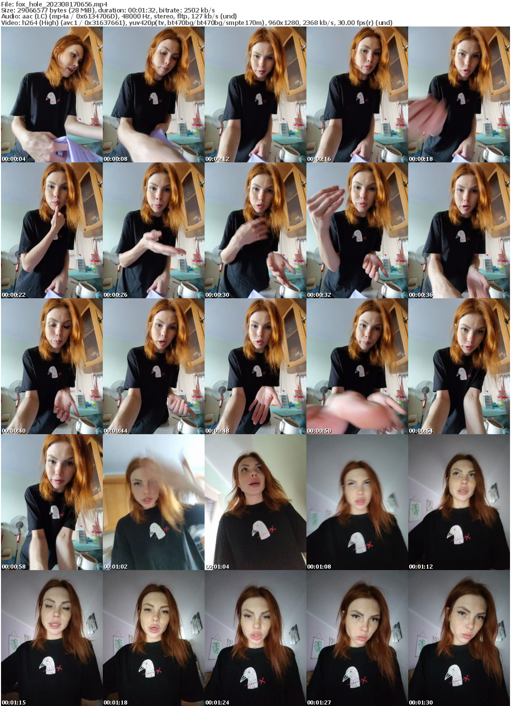 Preview thumb from fox_hole on 2023-08-17 @ bongacams