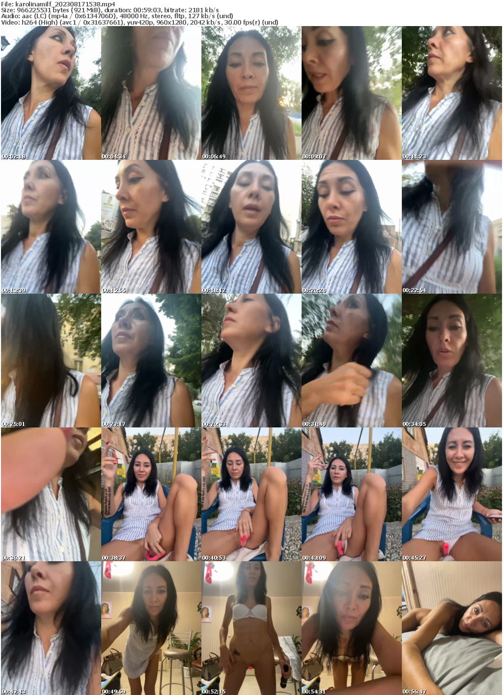 Preview thumb from karolinamilf on 2023-08-17 @ bongacams