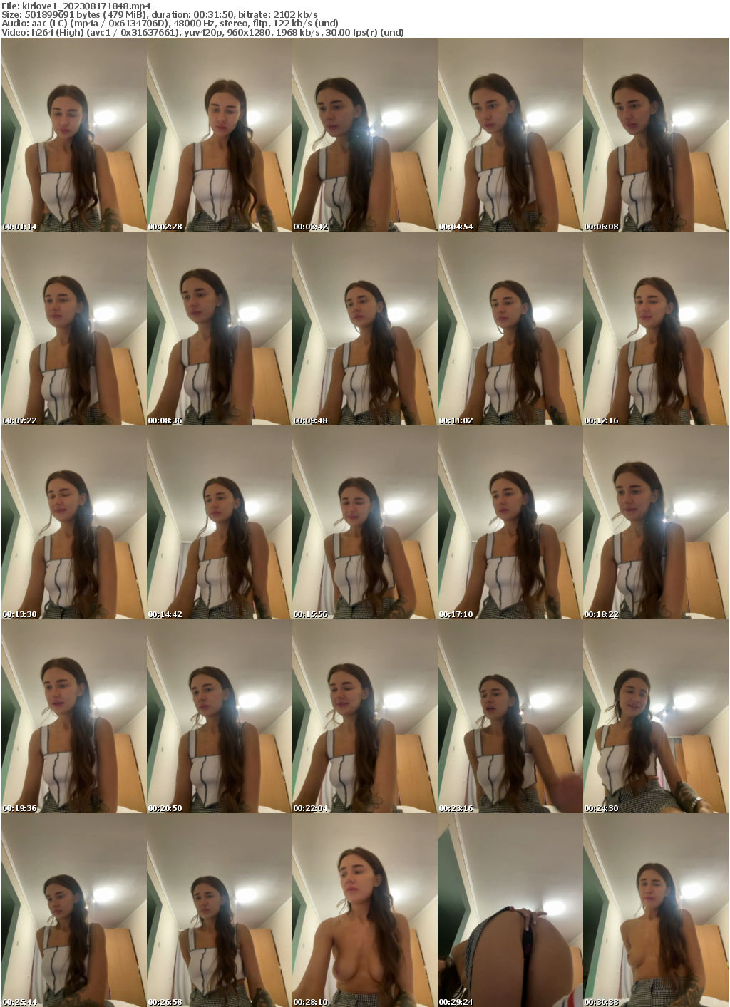 Preview thumb from kirlove1 on 2023-08-17 @ bongacams