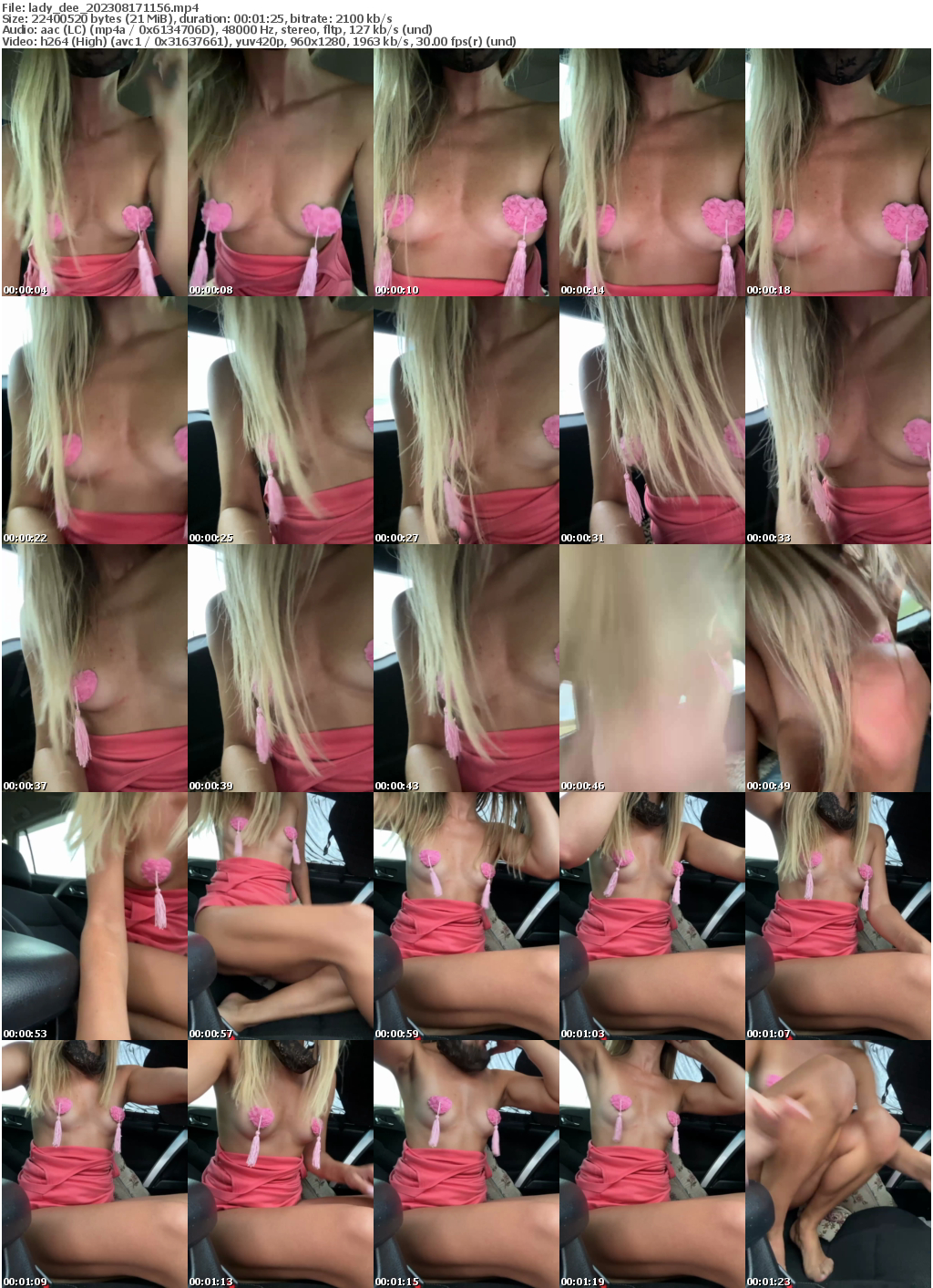 Preview thumb from lady_dee on 2023-08-17 @ bongacams