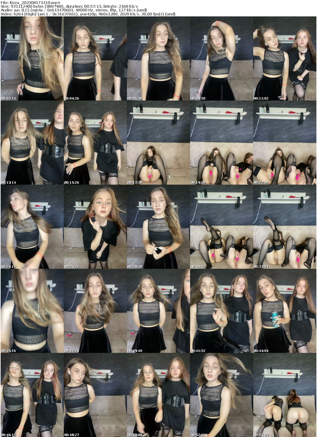 Preview thumb from liizza on 2023-08-17 @ bongacams