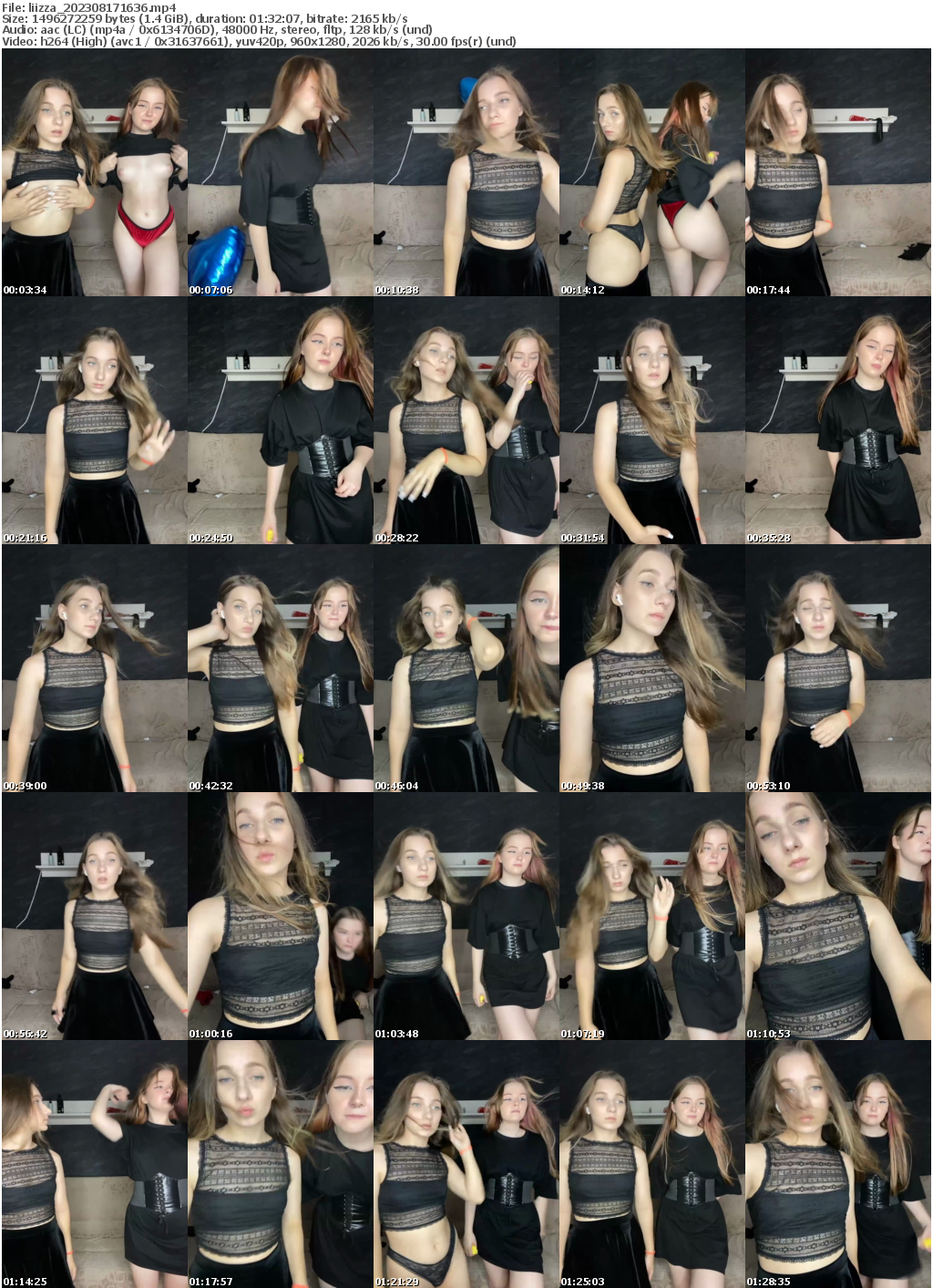 Preview thumb from liizza on 2023-08-17 @ bongacams