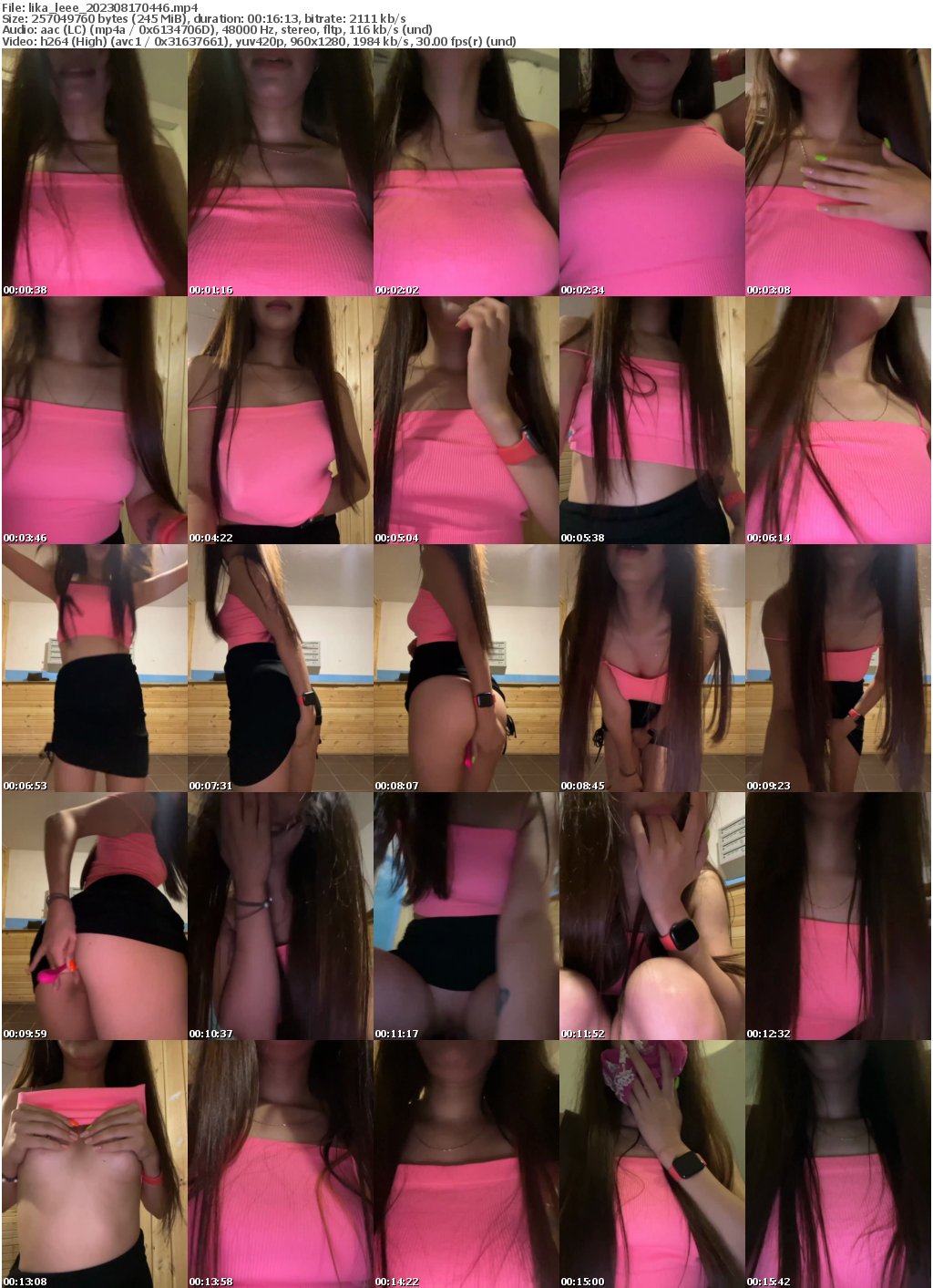 Preview thumb from lika_leee on 2023-08-17 @ bongacams