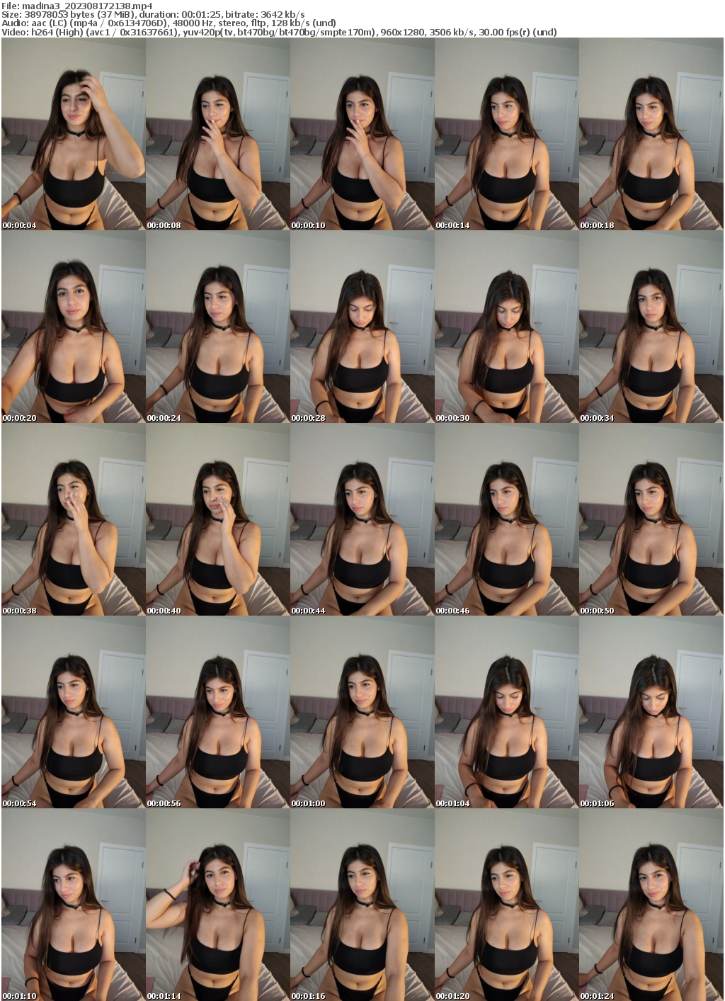 Preview thumb from madina3 on 2023-08-17 @ bongacams