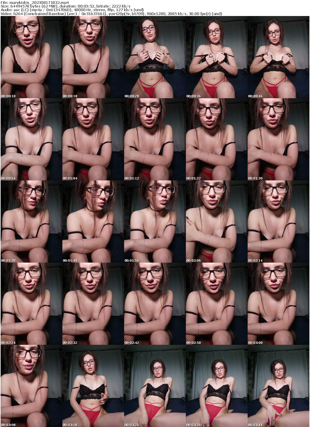 Preview thumb from marykiskis on 2023-08-17 @ bongacams