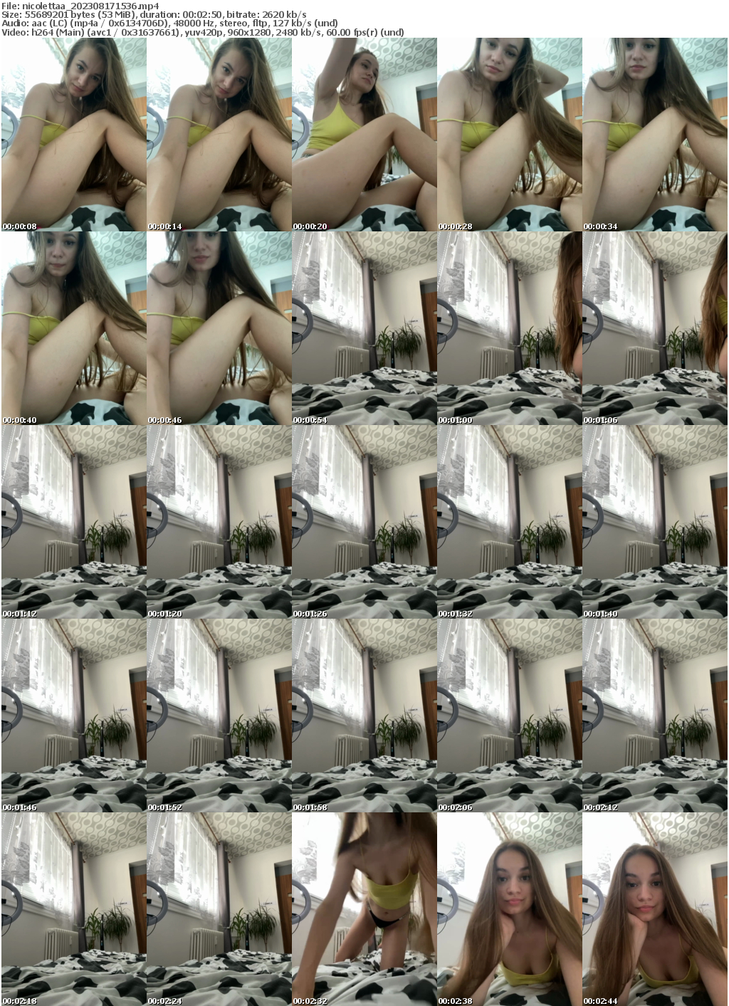 Preview thumb from nicolettaa on 2023-08-17 @ bongacams