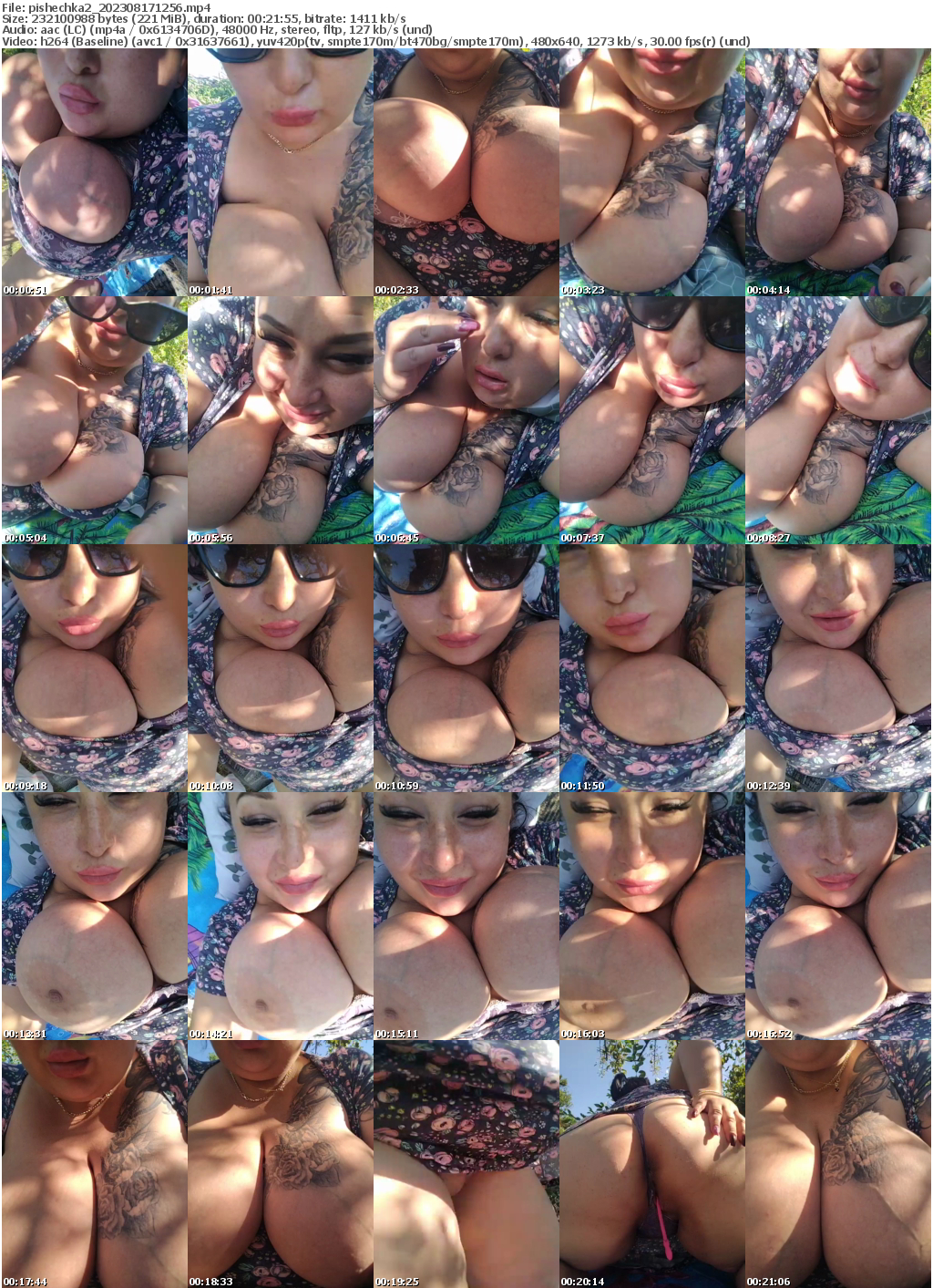 Preview thumb from pishechka2 on 2023-08-17 @ bongacams