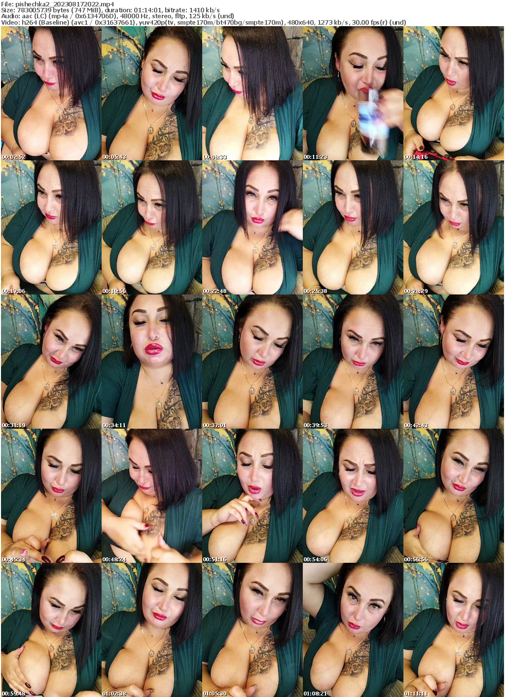 Preview thumb from pishechka2 on 2023-08-17 @ bongacams