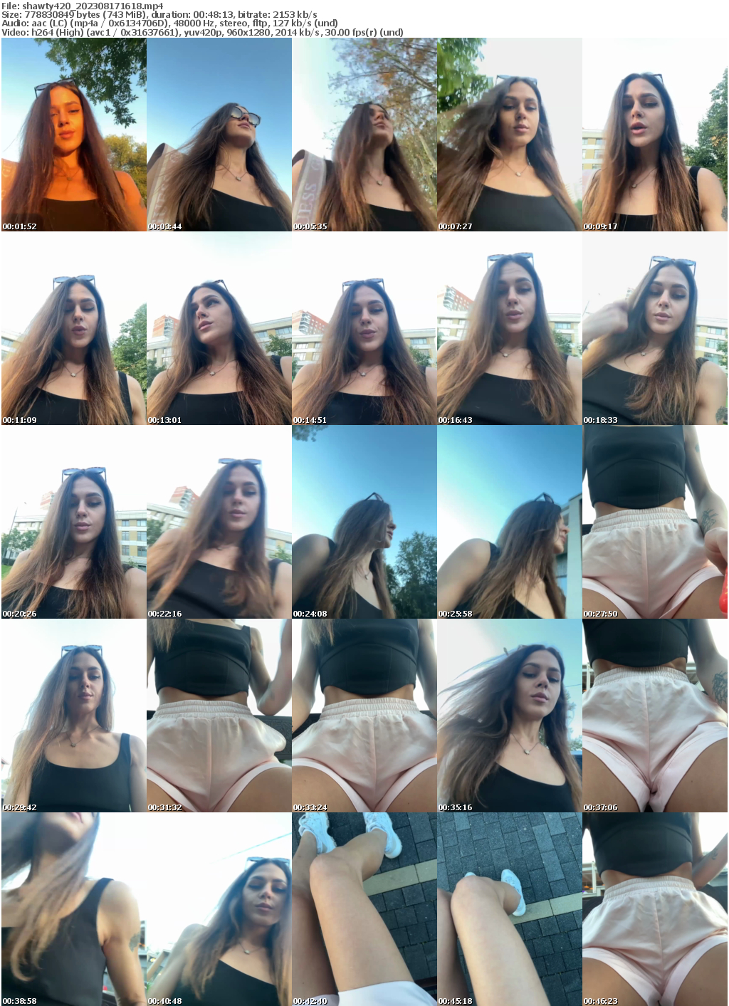 Preview thumb from shawty420 on 2023-08-17 @ bongacams