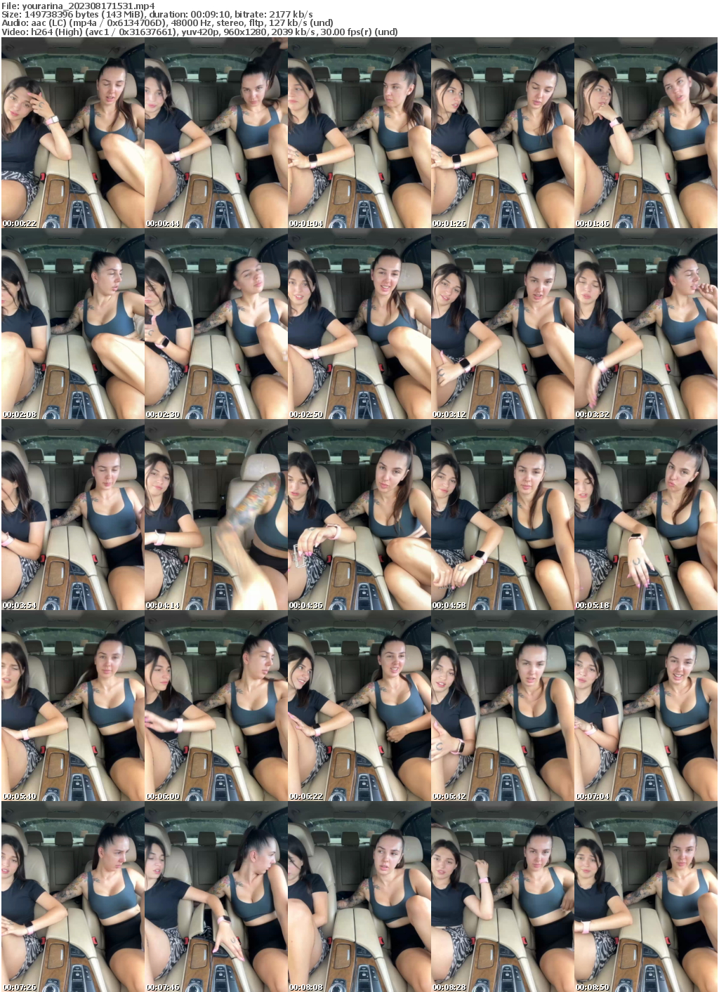 Preview thumb from yourarina on 2023-08-17 @ bongacams