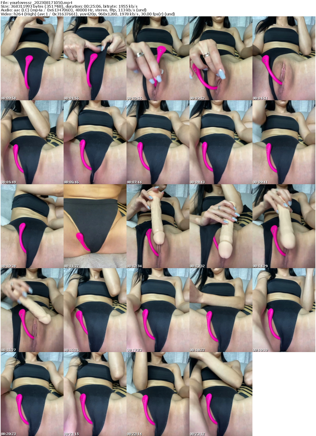 Preview thumb from yourlovessz on 2023-08-17 @ bongacams