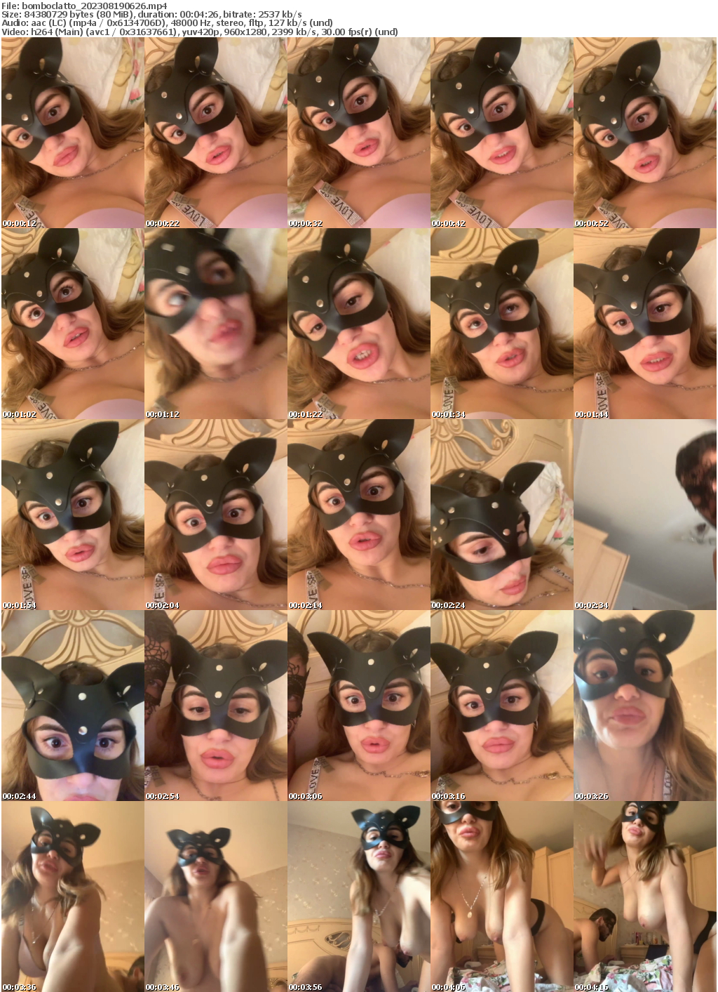 Preview thumb from bomboclatto on 2023-08-19 @ bongacams