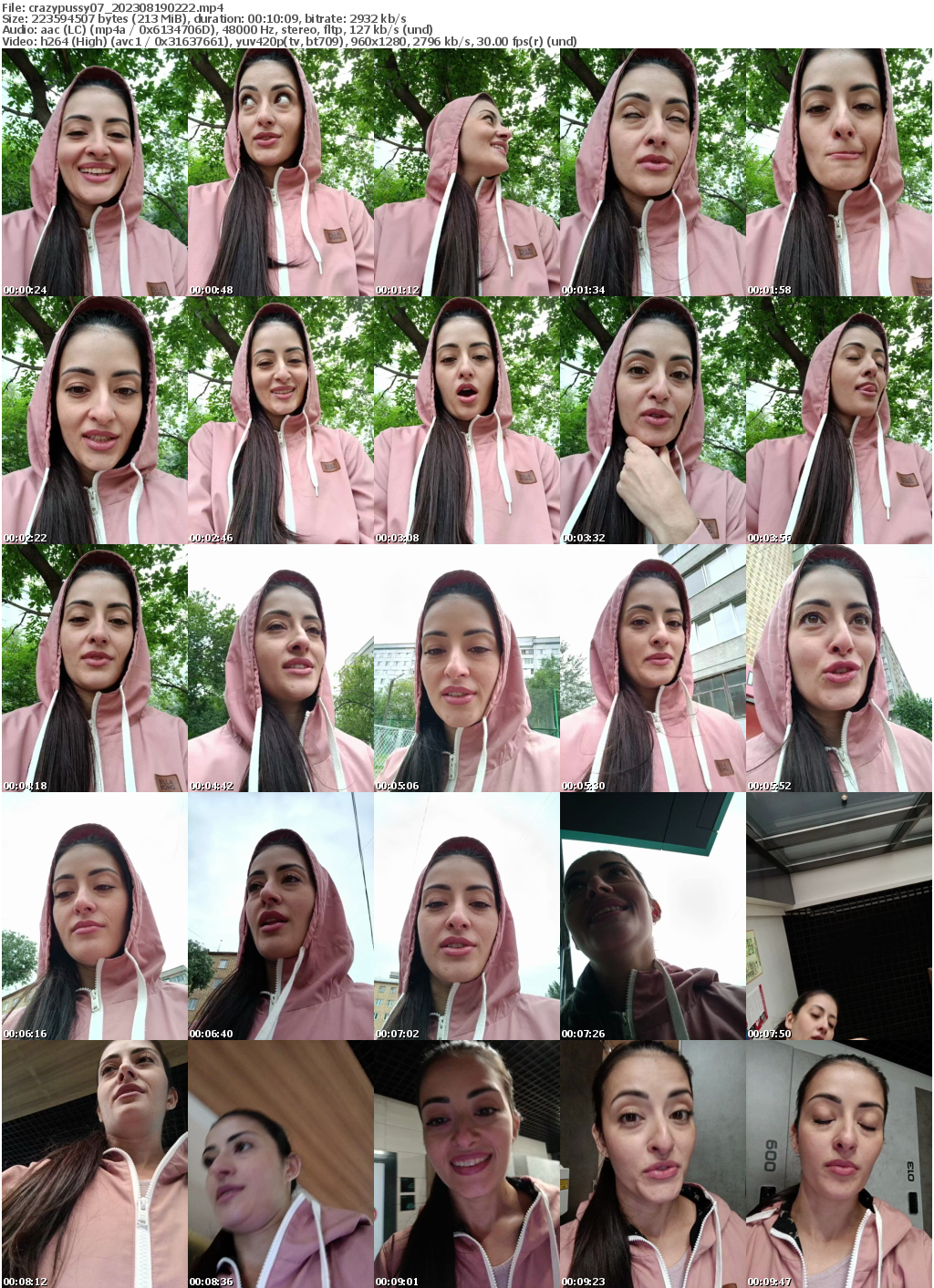 Preview thumb from crazypussy07 on 2023-08-19 @ bongacams