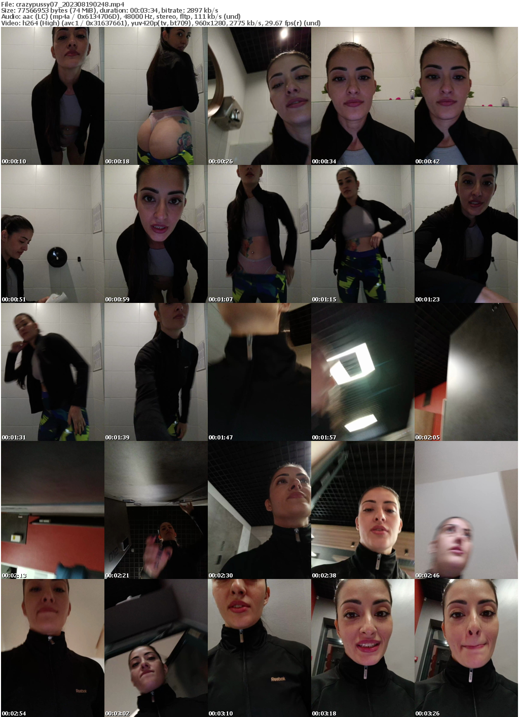 Preview thumb from crazypussy07 on 2023-08-19 @ bongacams