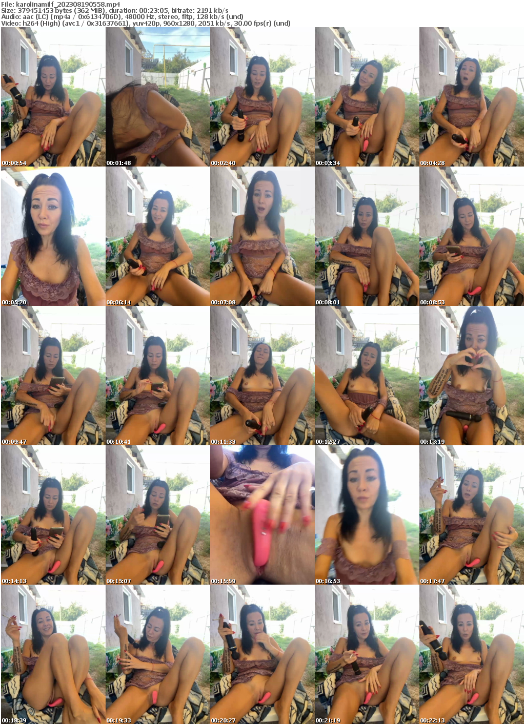 Preview thumb from karolinamilf on 2023-08-19 @ bongacams