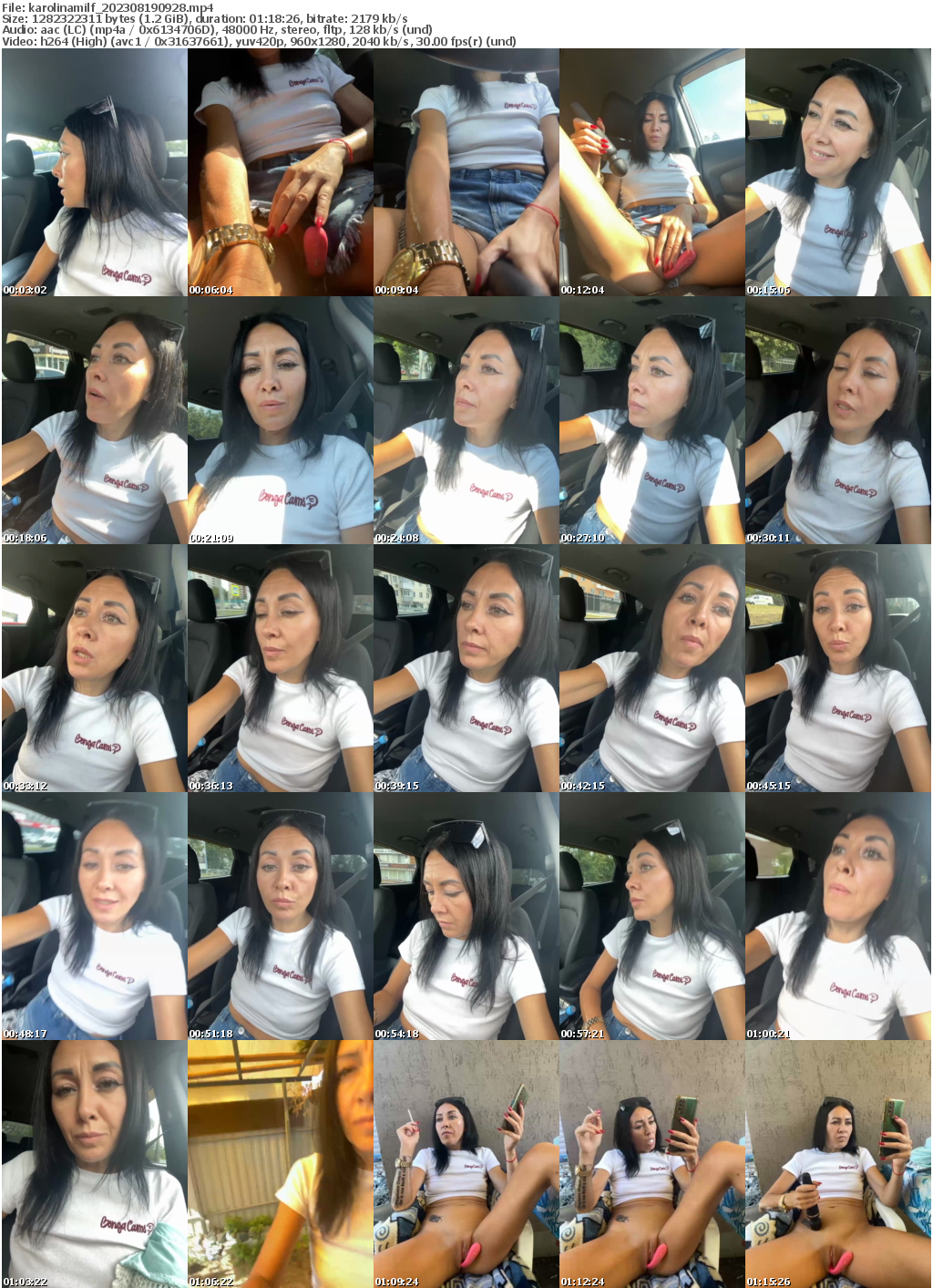 Preview thumb from karolinamilf on 2023-08-19 @ bongacams