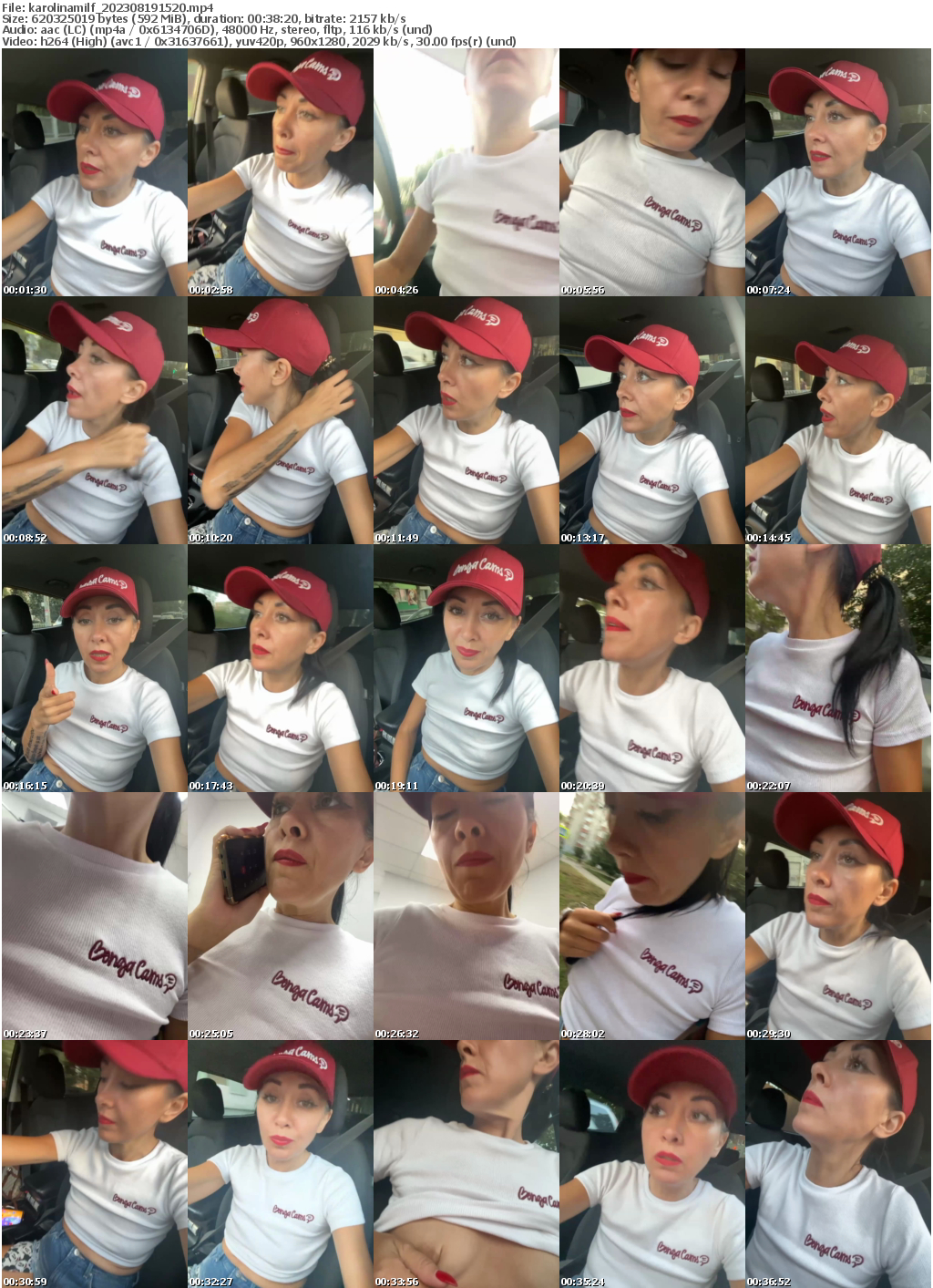 Preview thumb from karolinamilf on 2023-08-19 @ bongacams