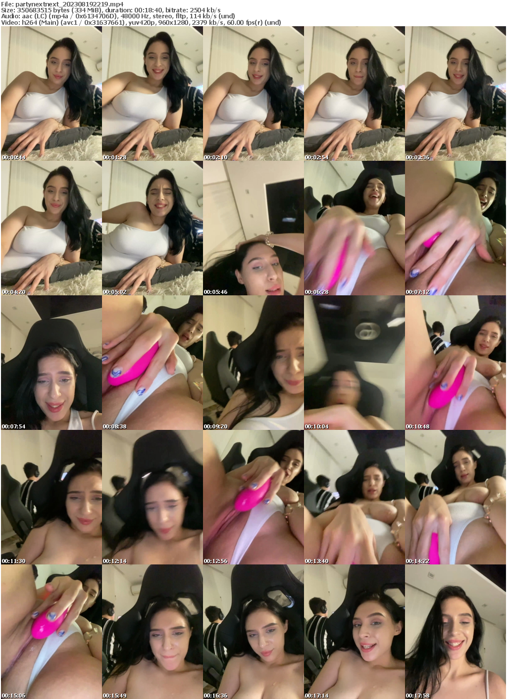 Preview thumb from partynextnext on 2023-08-19 @ bongacams