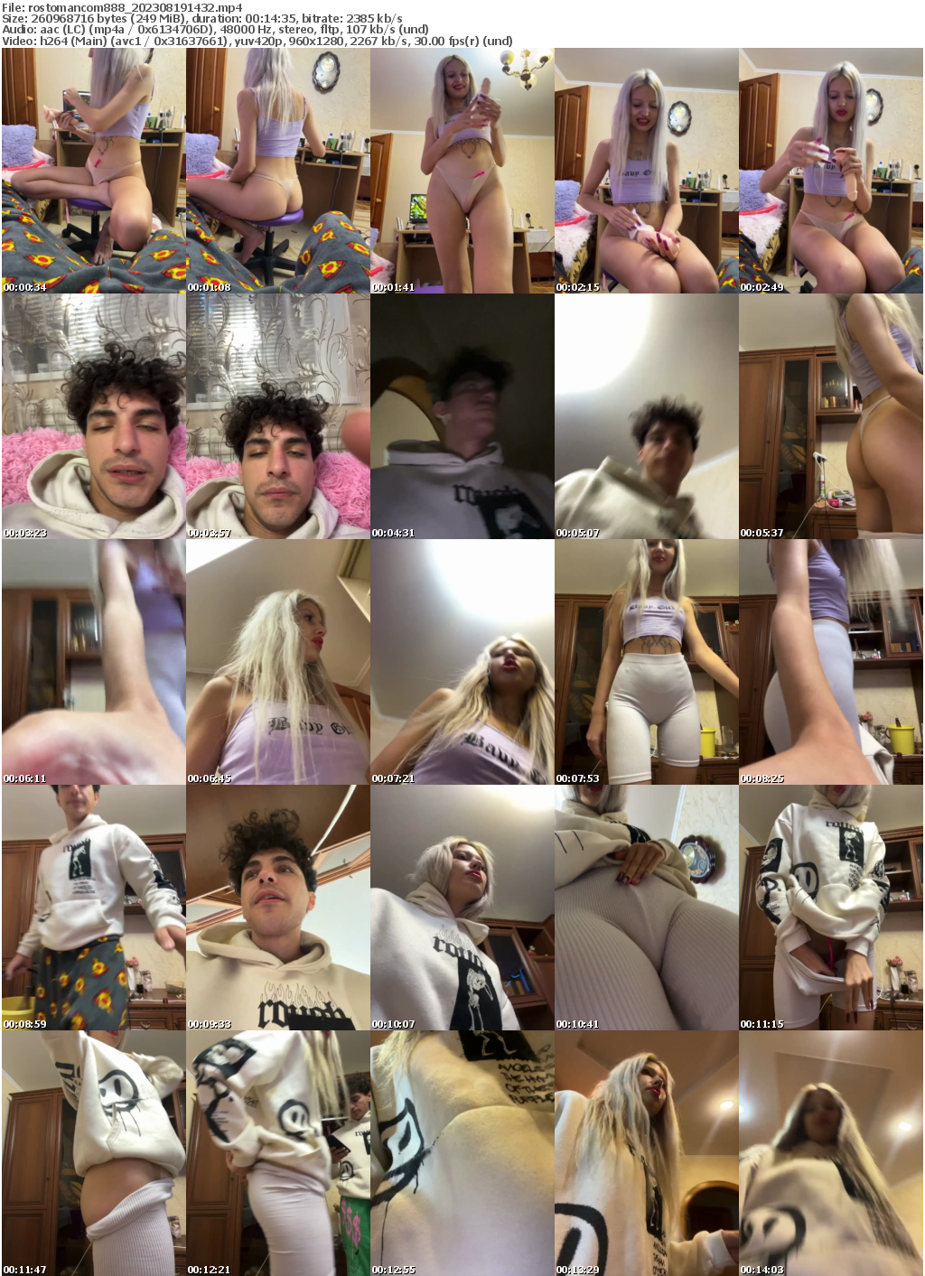 Preview thumb from rostomancom888 on 2023-08-19 @ bongacams