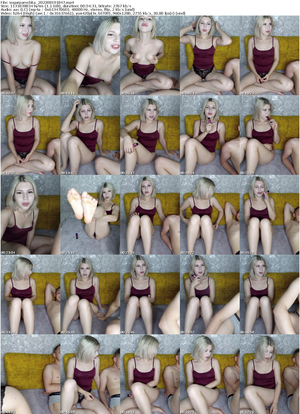 Preview thumb from sugarparochka on 2023-08-19 @ bongacams