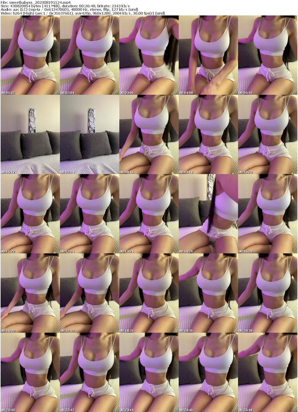 Preview thumb from sweetbabyxs on 2023-08-19 @ bongacams