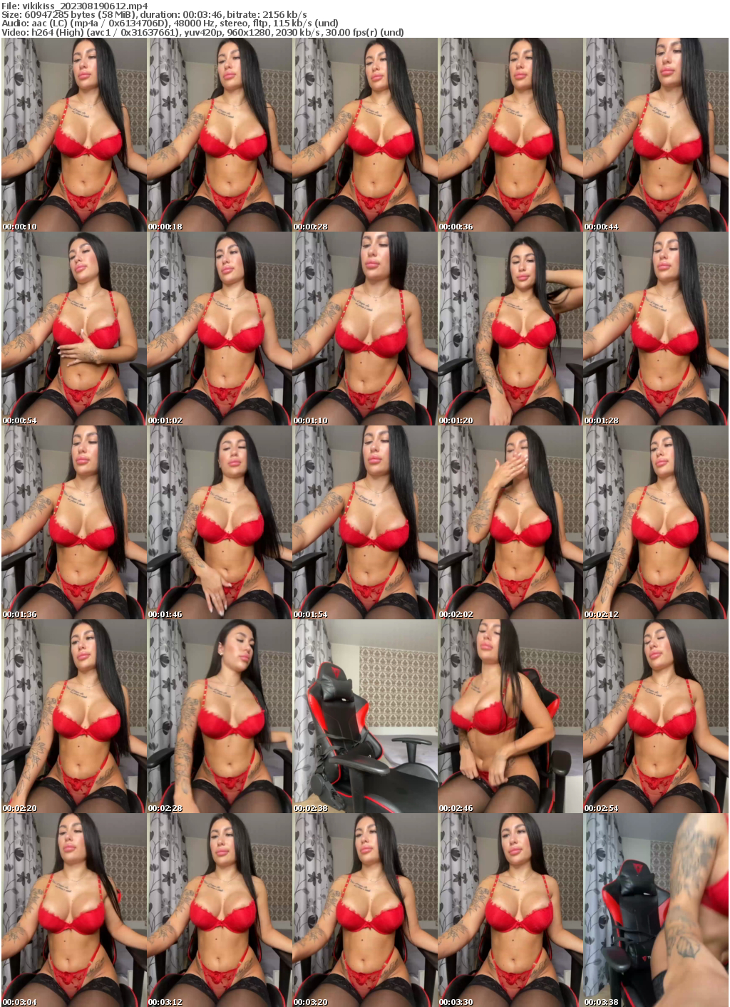 Preview thumb from vikikiss on 2023-08-19 @ bongacams