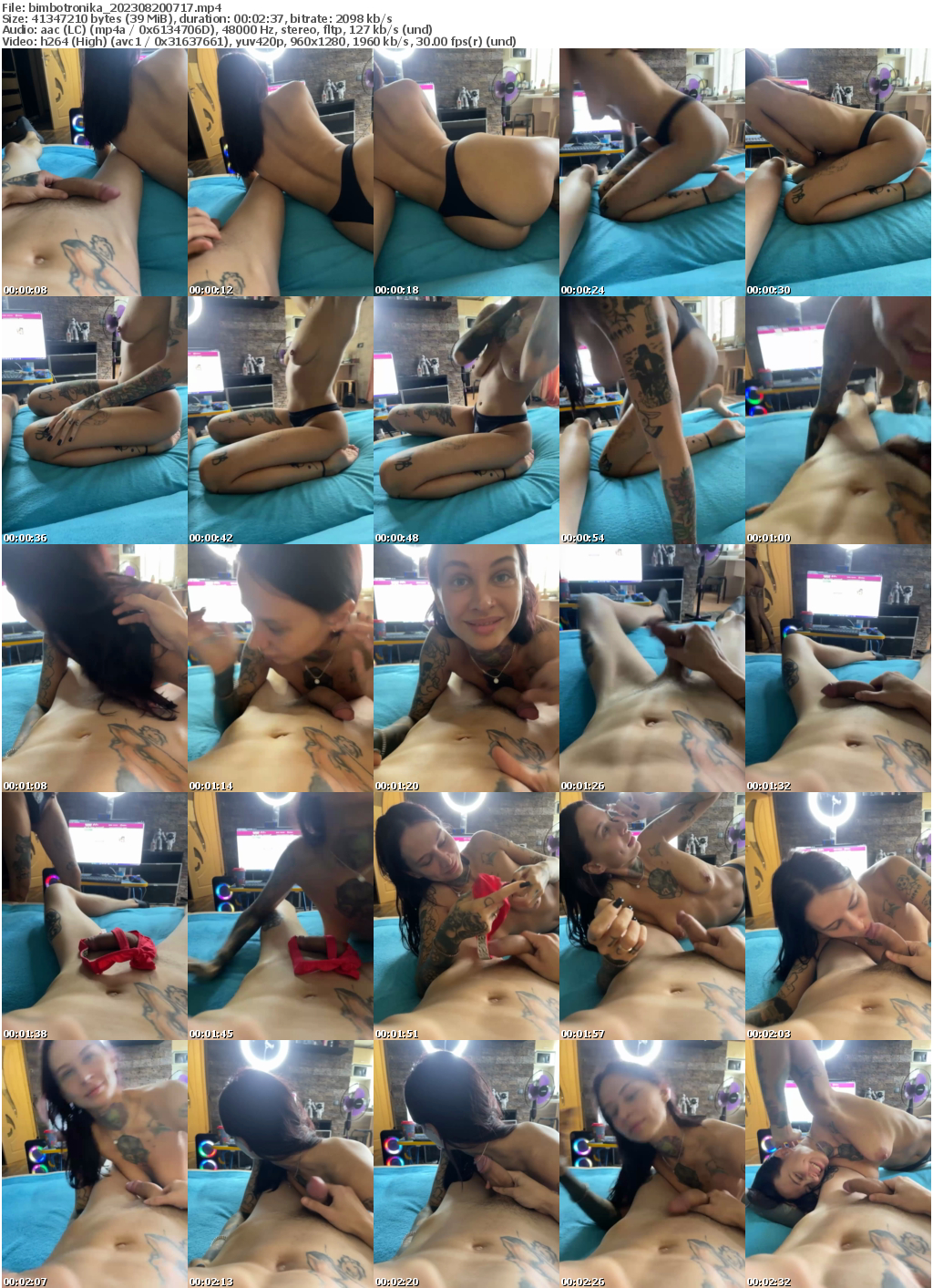 Preview thumb from bimbotronika on 2023-08-20 @ bongacams