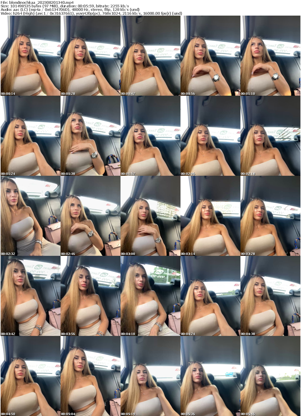 Preview thumb from blondinochkaa on 2023-08-20 @ bongacams