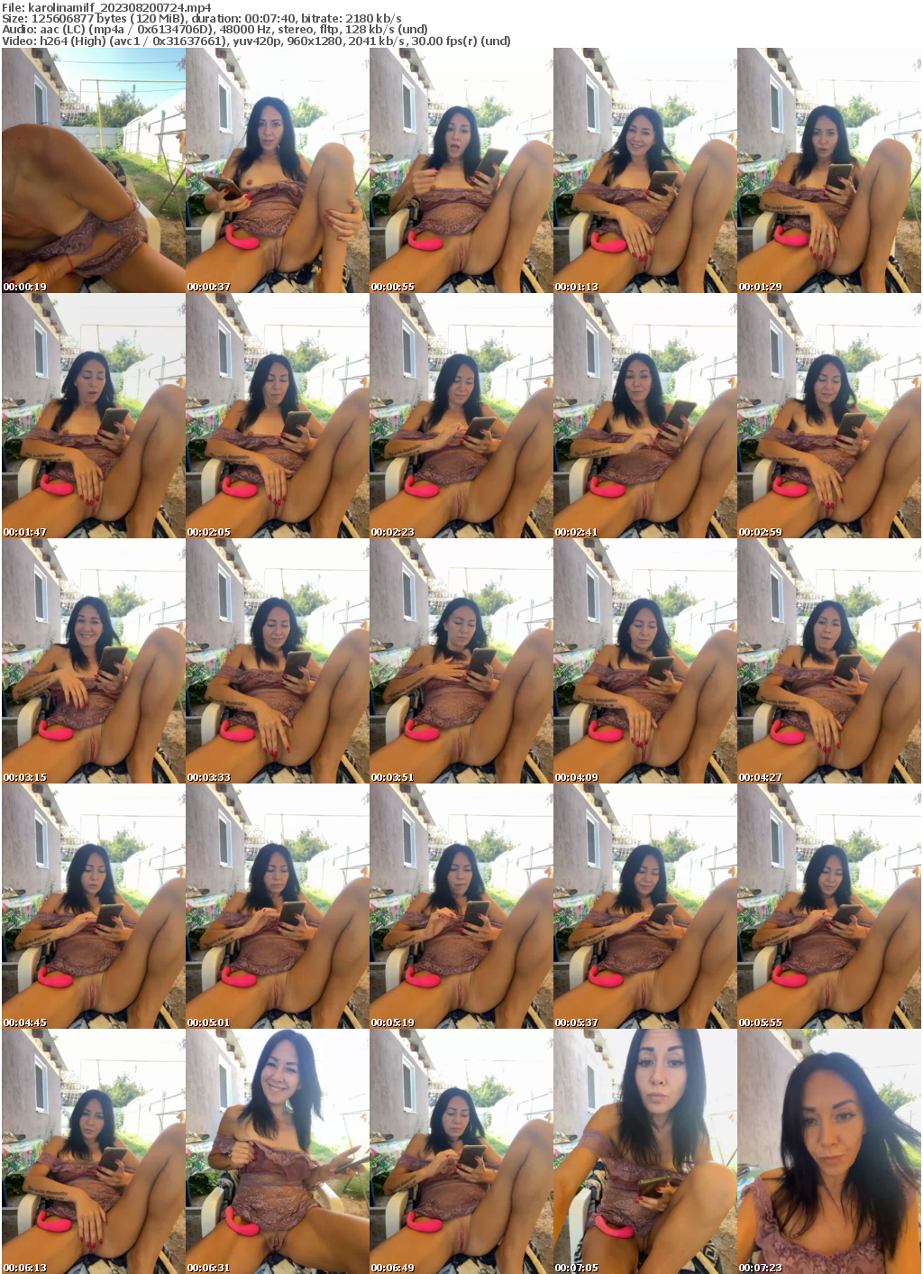 Preview thumb from karolinamilf on 2023-08-20 @ bongacams