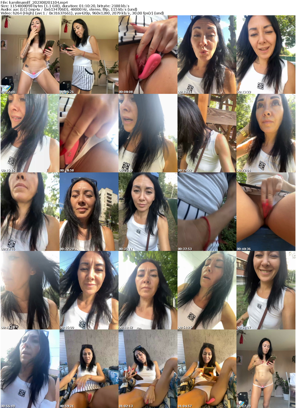 Preview thumb from karolinamilf on 2023-08-20 @ bongacams