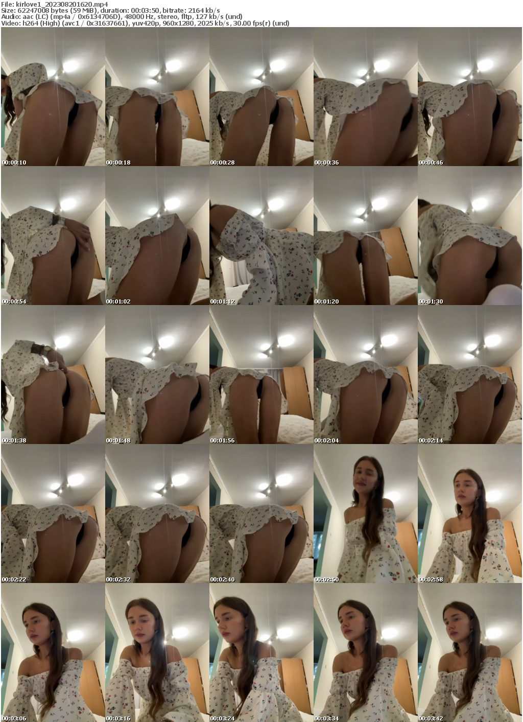 Preview thumb from kirlove1 on 2023-08-20 @ bongacams