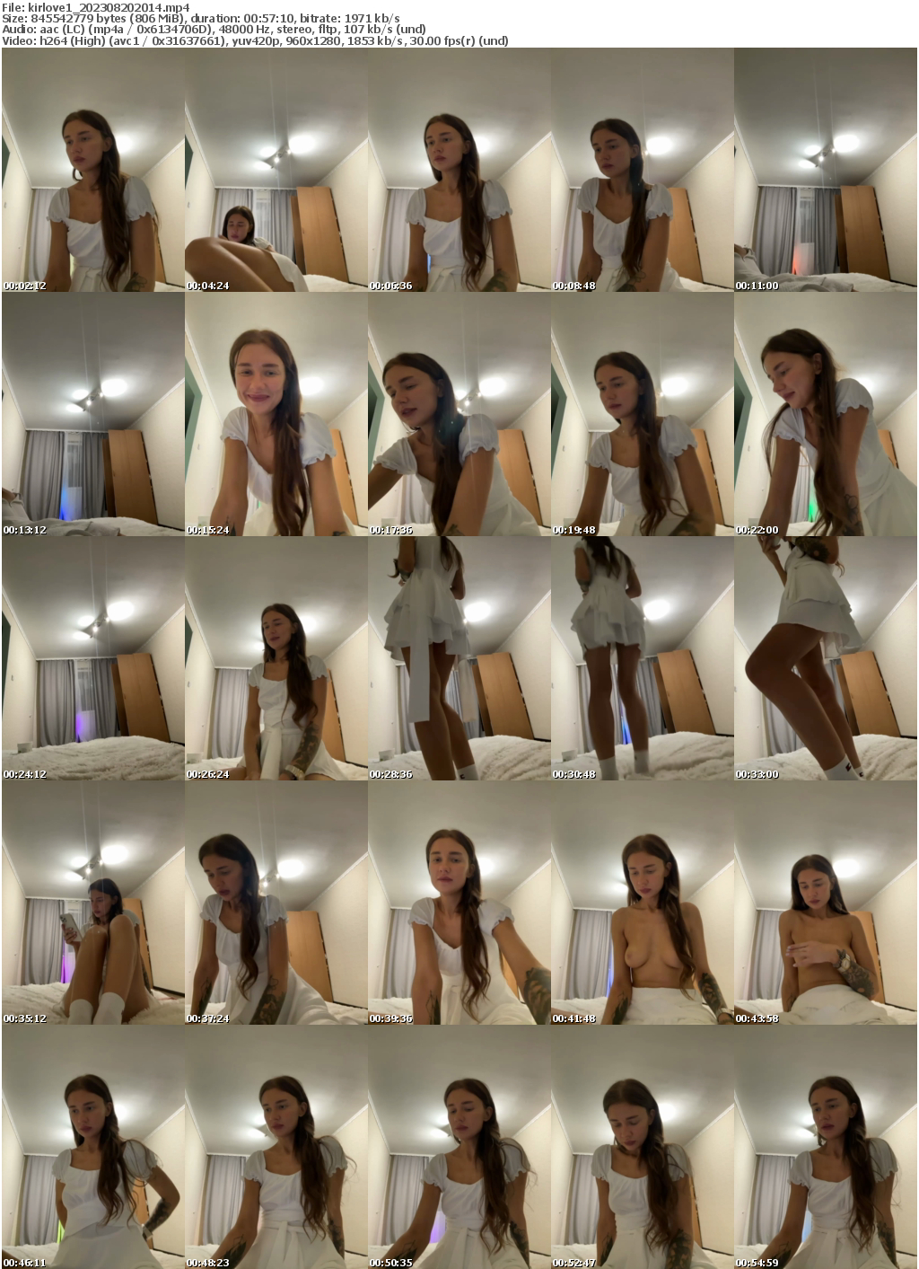 Preview thumb from kirlove1 on 2023-08-20 @ bongacams