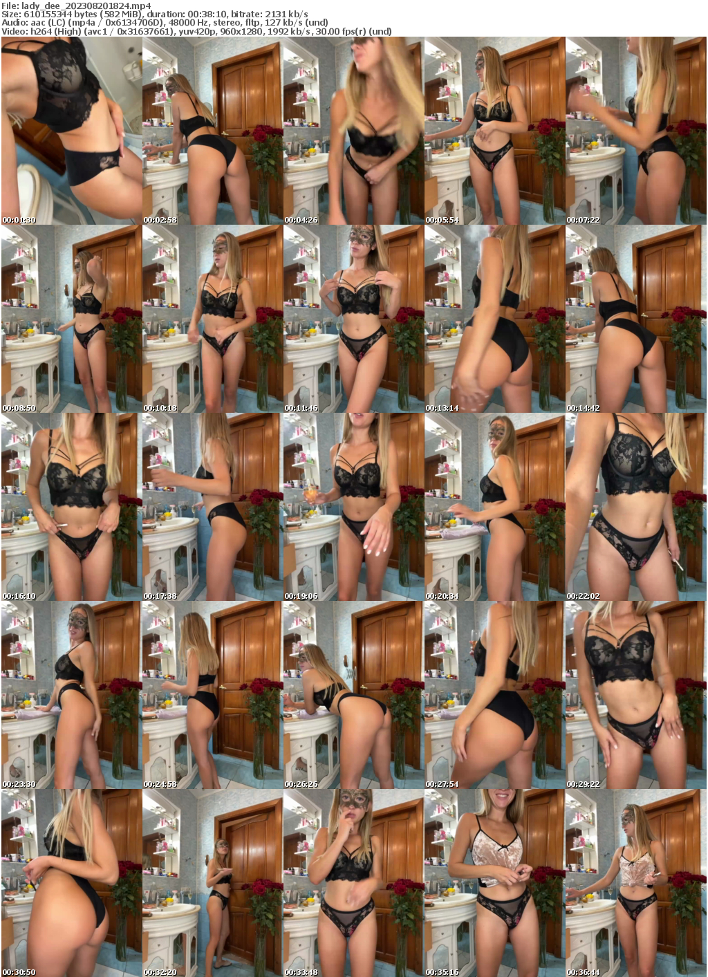 Preview thumb from lady_dee on 2023-08-20 @ bongacams