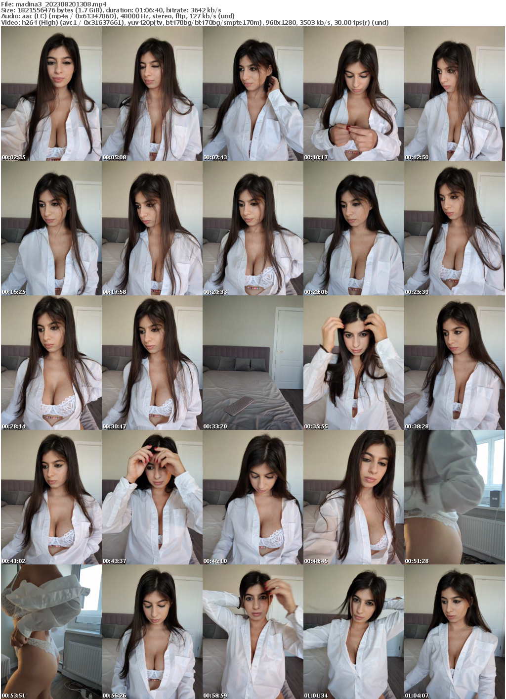 Preview thumb from madina3 on 2023-08-20 @ bongacams