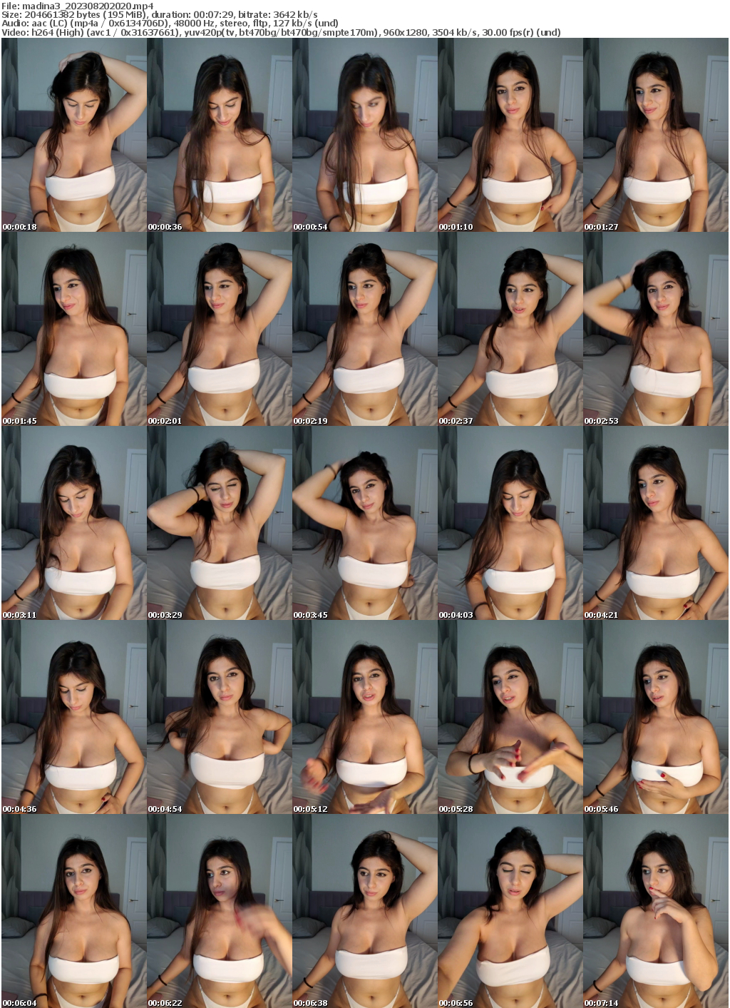 Preview thumb from madina3 on 2023-08-20 @ bongacams