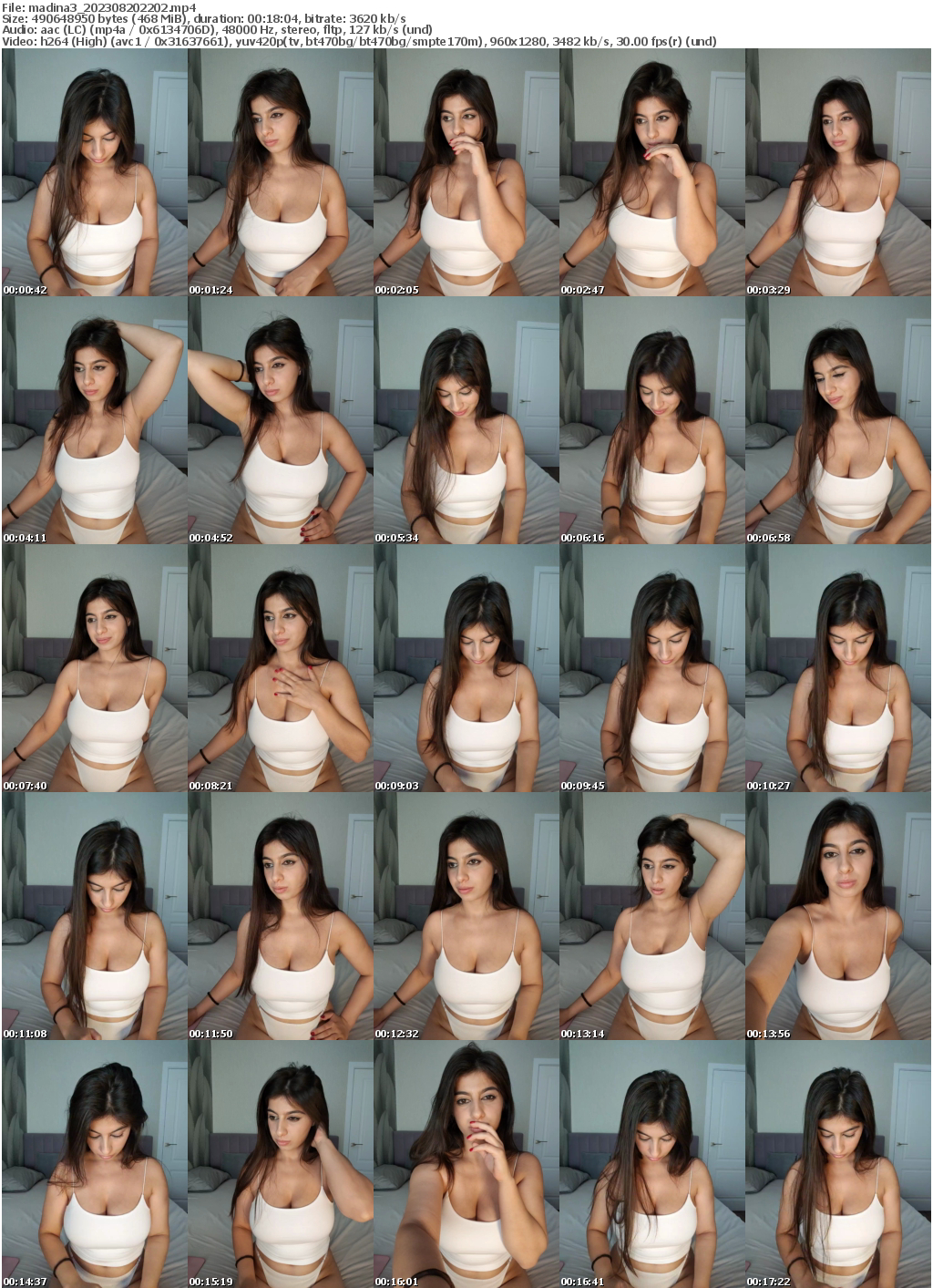 Preview thumb from madina3 on 2023-08-20 @ bongacams