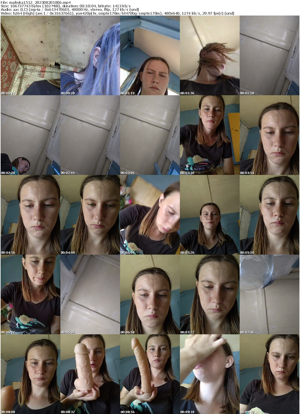 Preview thumb from malinka1512 on 2023-08-20 @ bongacams