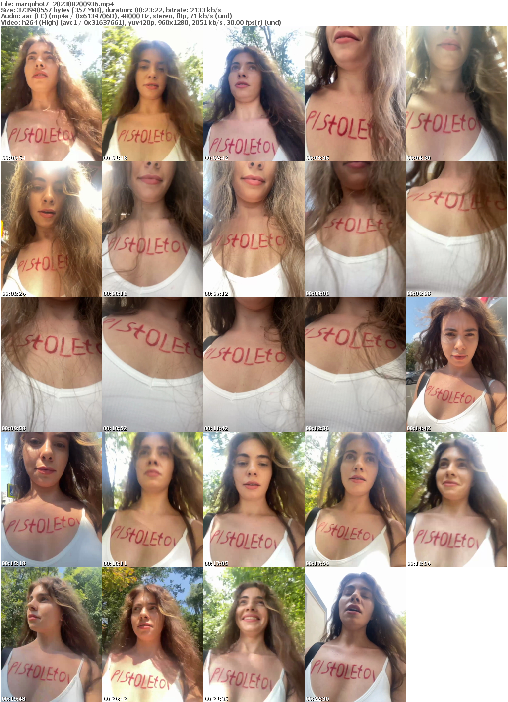 Preview thumb from margohot7 on 2023-08-20 @ bongacams