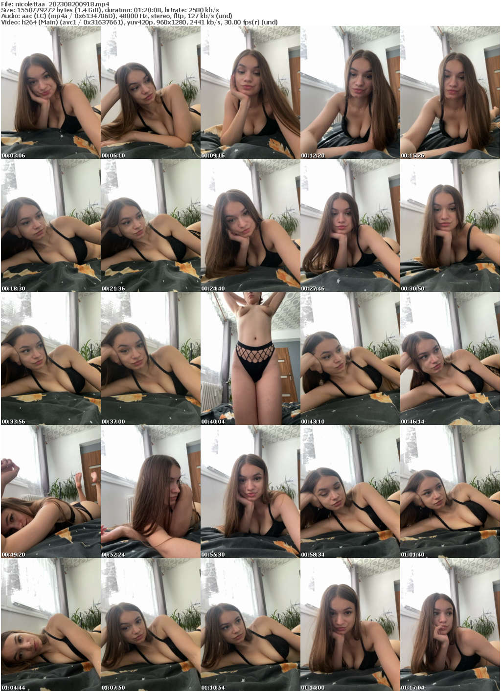 Preview thumb from nicolettaa on 2023-08-20 @ bongacams
